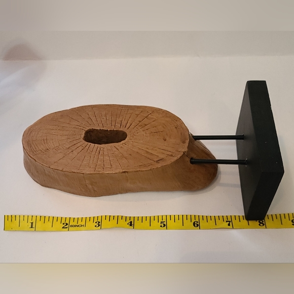 Faux Wood Desk Decor Statue - Picture 4 of 4